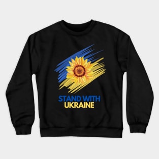 Stand With Ukraine Crewneck Sweatshirt